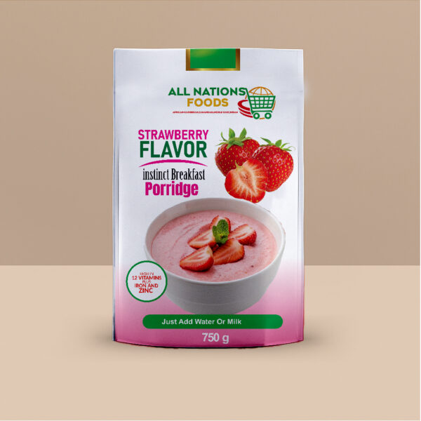 Instant Breakfast Porridge Strawberry Flavor