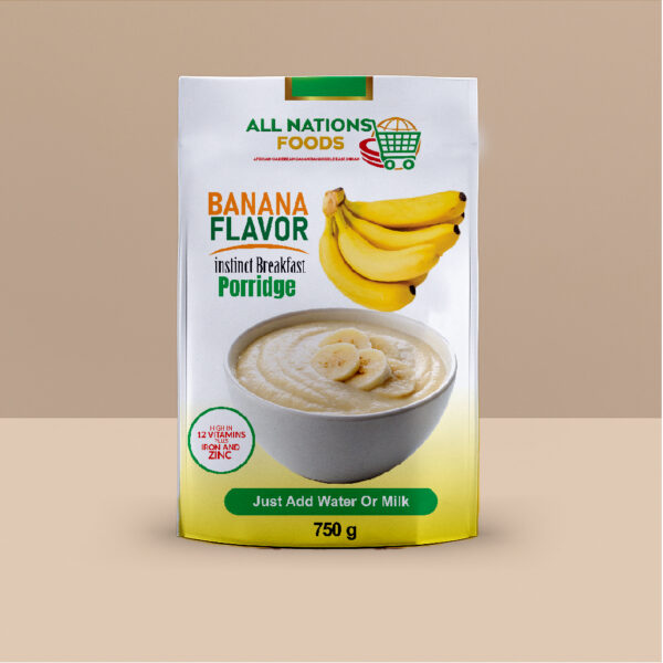 Instant Breakfast Porridge (Banana Flavor) 750g